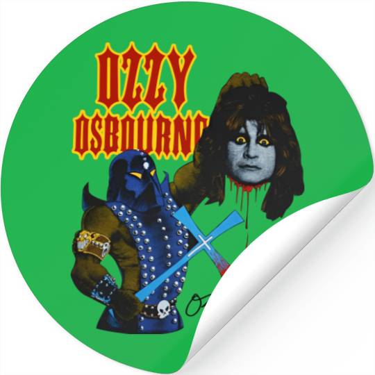 Ozzy Osbourne Vintage Stickers, Ozzy Osbourne Band '82-'83 Tour Stickers
