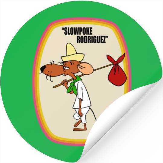 Slowpoke Rodriguez  Sticker Mask Stickers