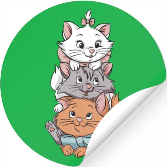 Disney The Aristocats Cats Stickers, Marie Aristocats Stickers, Magic Kingdom