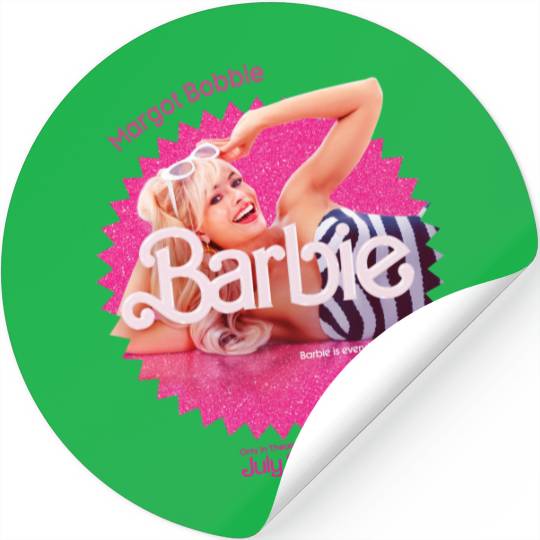 Margot Robbie Movie Stickers, Barbie 2023 Stickers