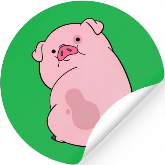 Disney Channel Gravity Falls Waddles the Pig Stickers