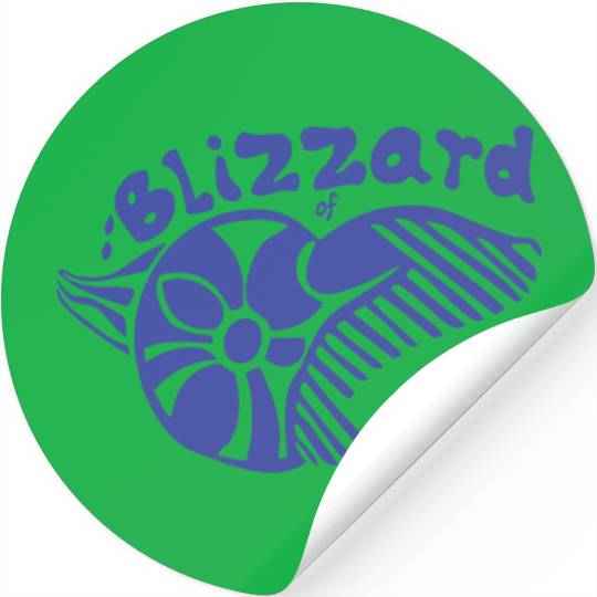 Ozzy Osbourne – Original Blizzard of Oz Logo Stickers Stickers