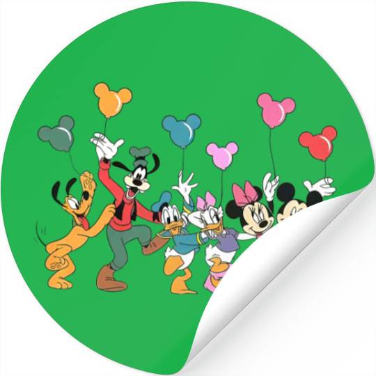 Mickey and Friends Disney Balloon Stickers