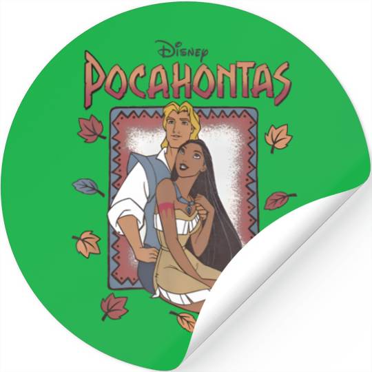 Comfort Colors Disney Pocahontas Water Color Stickers