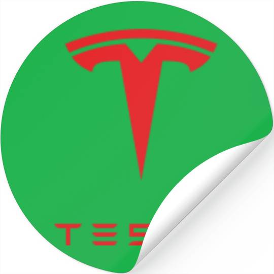 Tesla Stickers,Tesla Lover Stickers,Tesla Logo Stickers