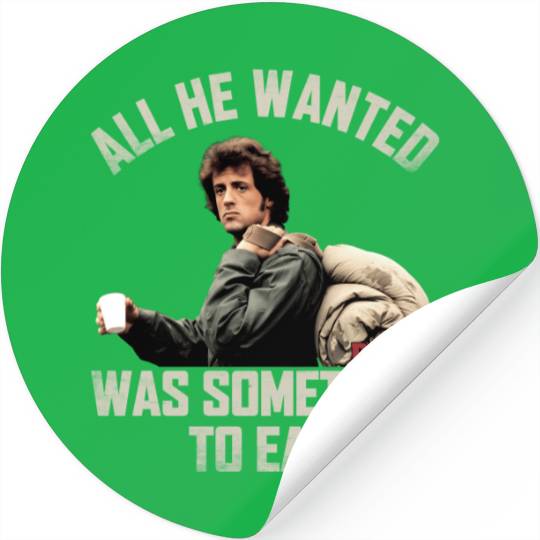 Discover Rambo Something To Eat Stickers