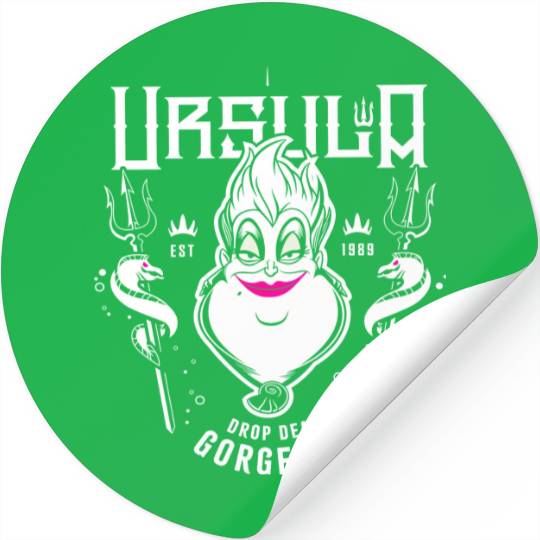 Disney The Little Mermaid Villains Ursula Stickers
