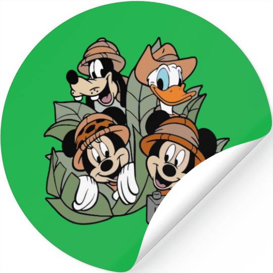 Mickey & Friends Animal Kingdom Stickers, Disney Stickers