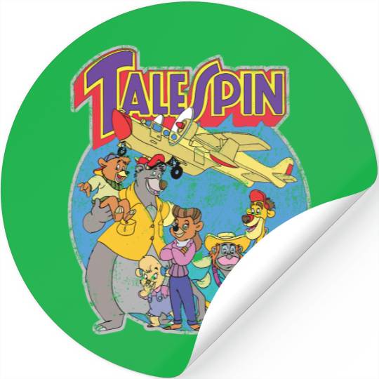Disney's TaleSpin Graphic Stickers Main Cast Poster Stickers