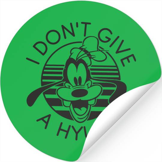 Goofy I Don't Give A Hyuck Stickers, Goofy Stickers, Disney World Stickers