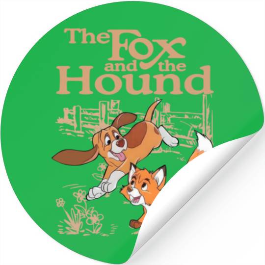 Disney Fox and the Hound Stickers, The Fox and the Hound Stickers, Tod and Copper