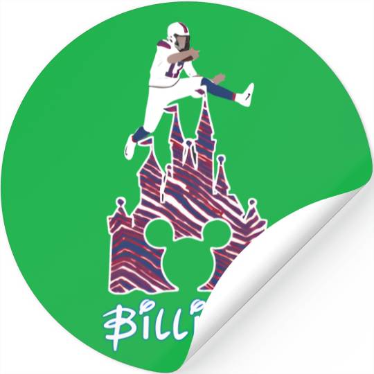 Josh Allen Disney Stickers | B.uffalo B.ills Stickers