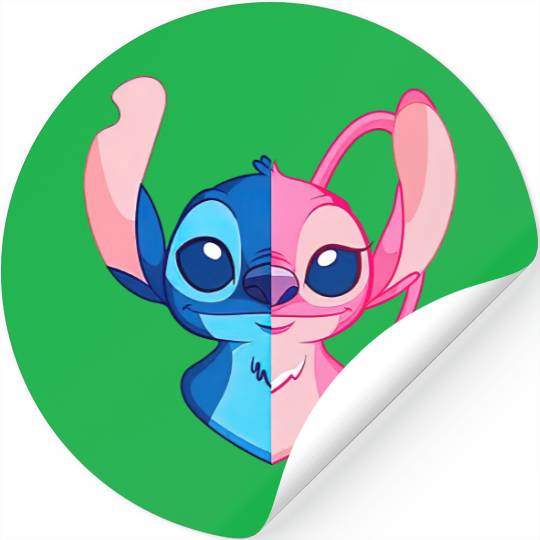 Stitch  Stickers, Disney Stitch and Angel Stickers, Lilo and Stitch Stickers