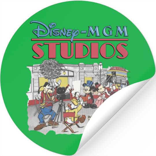Disney Epcot Studio Stickers, Vintage Epcot 1982 Stickers, Vintage Disney Merch Stickers