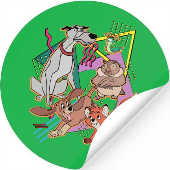 Disney The Fox and The Hound Stickers, Disney Trip Stickers