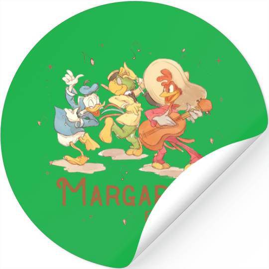 Vintage Disney Margarita Stickers