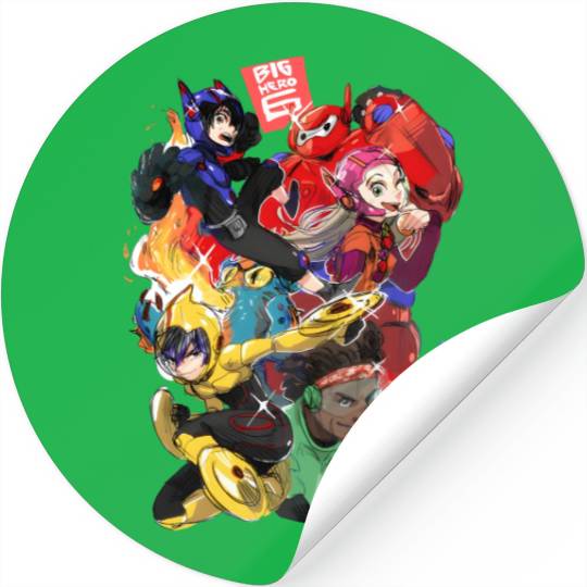 Disney Baymax Stickers, Big Hero 6 Stickers, Super Hero Stickers