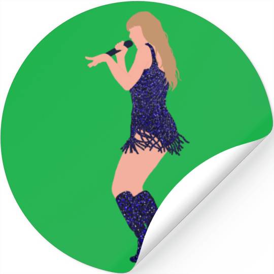 taylorswift midnights eras tour bejewled dance art Stickers