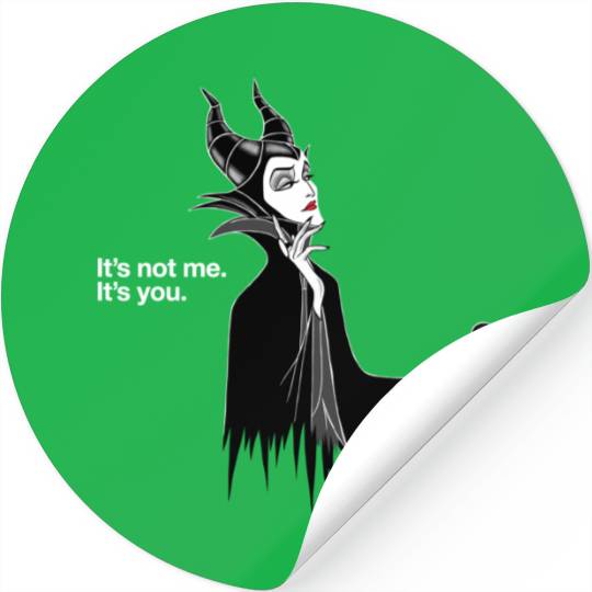 Disney Villains Maleficent It's Not Me It's You Stickers, Sleeping Beauty Stickers