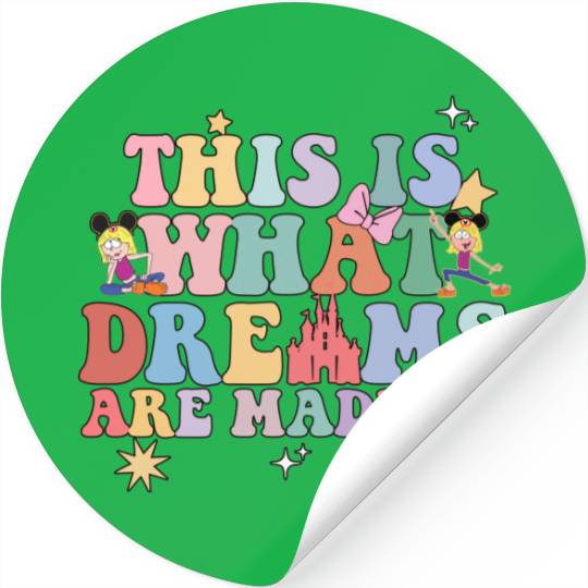 Discover Lizzie Mcquire Stickers, This Is What Dreams Are Made Of, Disney Aesthetic