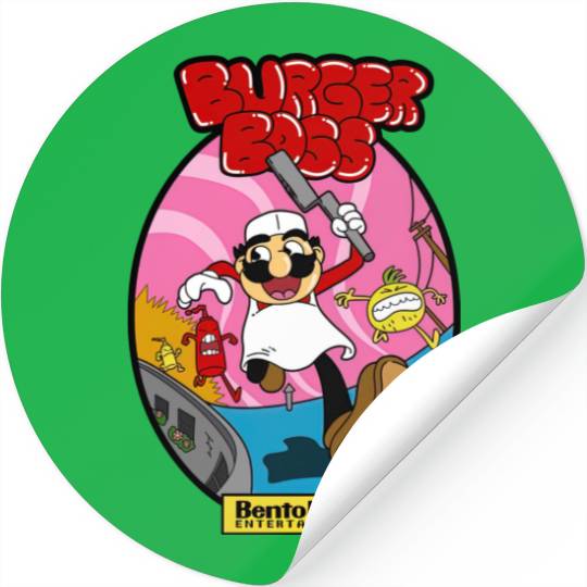 Burger Boss - Bobs Burgers - Stickers