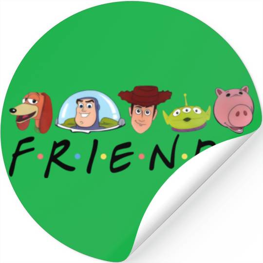 Vintage Disney Toy Story Friends 2023 Stickers, Disneyworld Stickers, Disneyland Stickers