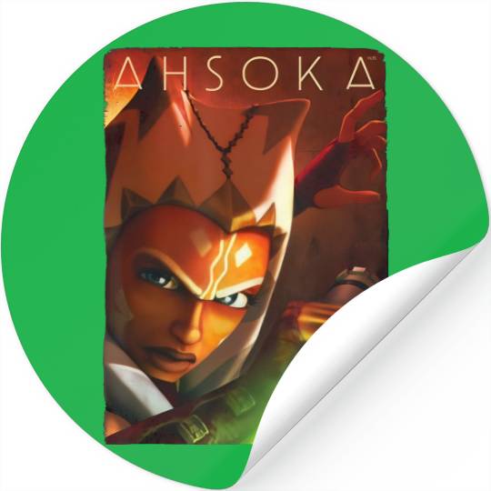 Ahsoka Tano Stickers, Power of the Galaxy Lightsaber Stickers, Disney Star Wars Stickers