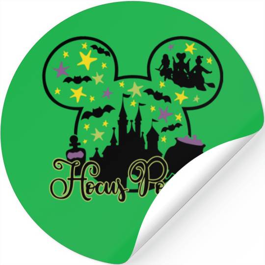 Hocus Pocus Stickers, Disney Halloween Stickers