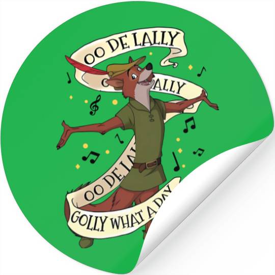 Robin Hood Disney Stickers