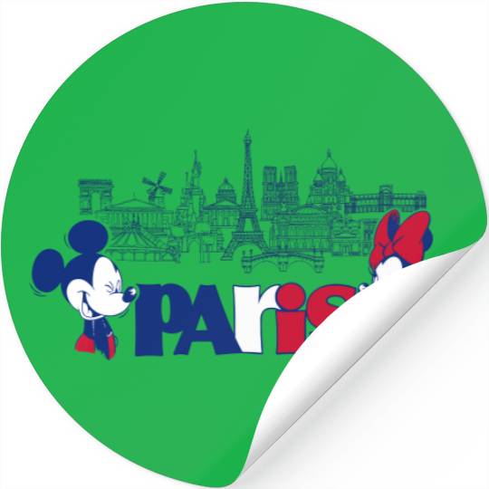 Retro Disneyland Paris Stickers, Disney Stickers