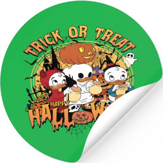 Duck Tales Disney Halloween Stickers