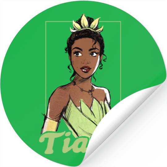 Disney Tiana Princess Stickers, Disneyworld Stickers