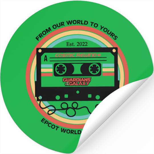 Cosmic Rewind - Disney Inspired - Stickers