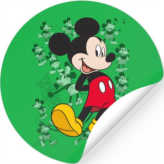 Disney Mickey And Friends Mickey Mouse Portrait Overlay Stickers