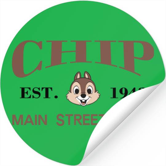 Disney Chip Embroidered Stickers