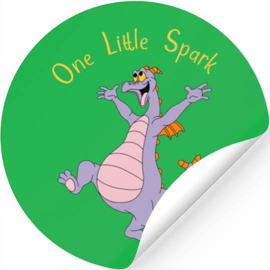 Disney Stickers / Figment Stickers / One Little Spark / Epcot Stickers