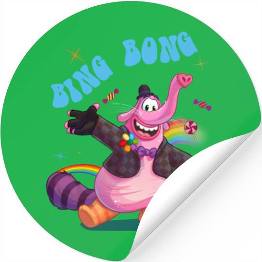 Disney Inside Out Bing Bong Show Stickers