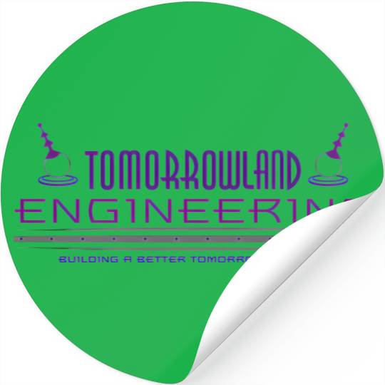 TOMORROWLAND ENGINEERING - COLOR - Disney - Stickers