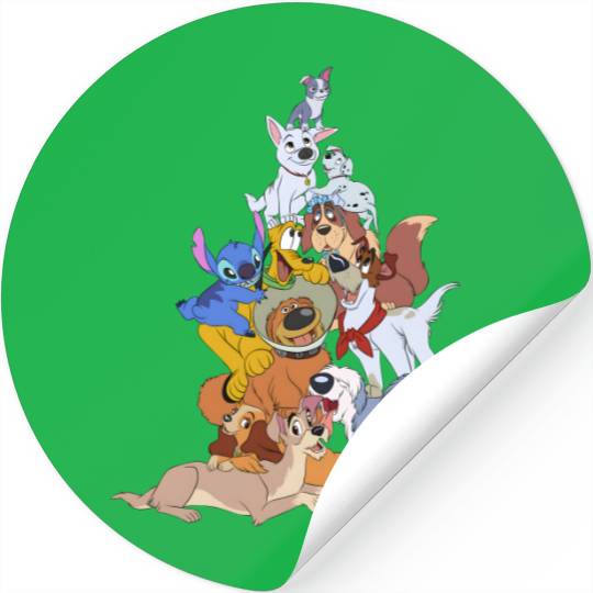 Disney Dogs Stickers, Disney Dog Mom Stickers