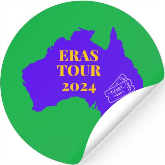 Eras Tour Australia 2024 Stickers