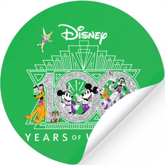 Disney 100th Anniversary Stickers, Disney 100th Stickers