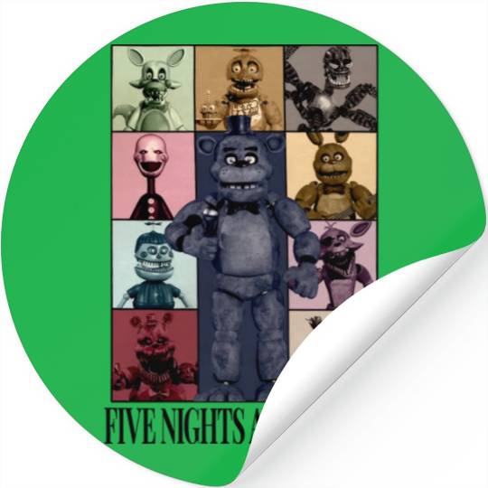 Five Nights At Freddys Eras Tour Stickers