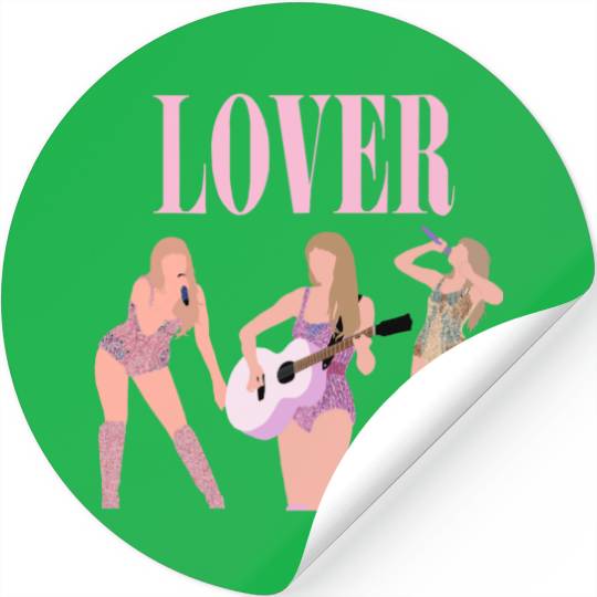 lover eras tour art Stickers