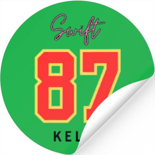 taylorr Swift 87 Travis Kelce Stickers