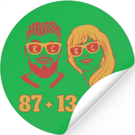Travis Kelce And taylorr Swift Stickers