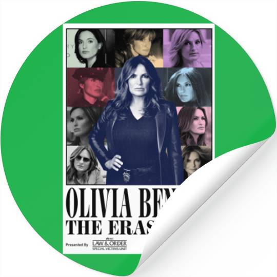 Olivia Benson Eras Tour Stickers