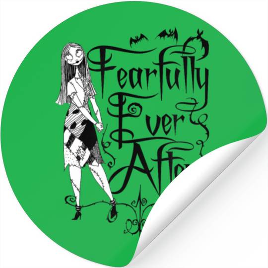 disneys Nightmare Before Christmas Sally Fearfully Ever After Stickers