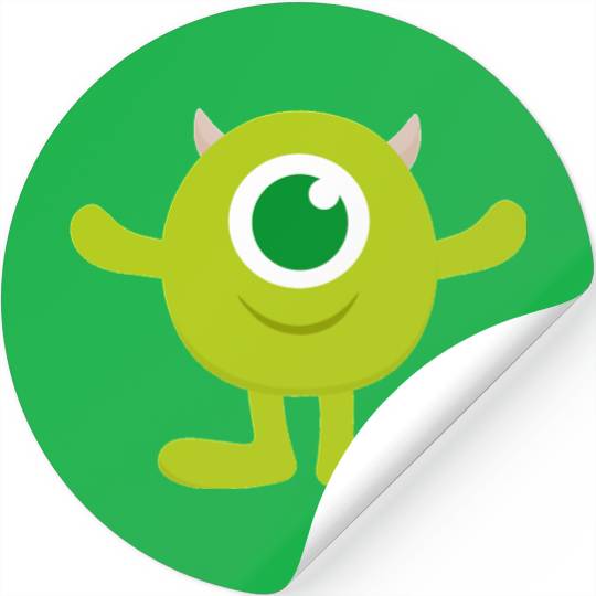 Disney-Parks Monsters Inc Mike Wazowski Stickers