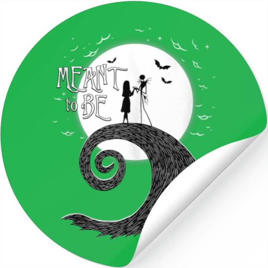 disneys The Nightmare Before Christmas Jack And Sally Stickers