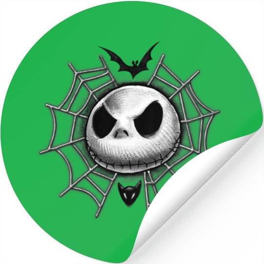 disneys Nightmare Before Christmas Jack Web Stickers